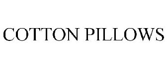 COTTON PILLOWS