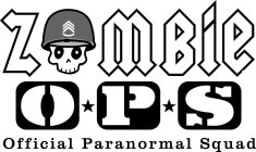 ZOMBIE O P S OFFICIAL PARANORMAL SQUADRON