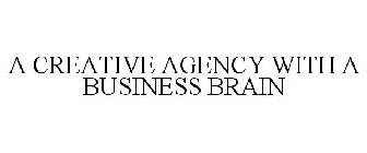 A CREATIVE AGENCY WITH A BUSINESS BRAIN