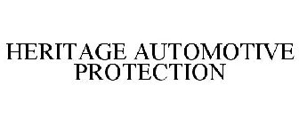 HERITAGE AUTOMOTIVE PROTECTION