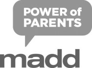 POWER OF PARENTS MADD