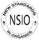 NEW STANDARDS IN ORGANICS NSIO