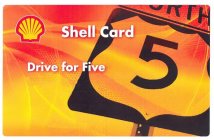 SHELL CARD DRIVE FOR FIVE