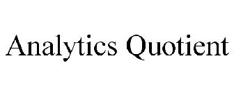 ANALYTICS QUOTIENT