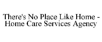 THERE'S NO PLACE LIKE HOME - HOME CARE SERVICES AGENCY