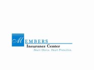 MEMBERS INSURANCE CENTER SMART CHOICE. SMART PROTECTION.