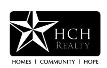 HCH REALTY HOMES COMMUNITY HOPE