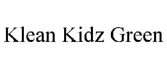 KLEAN KIDZ GREEN