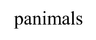 PANIMALS