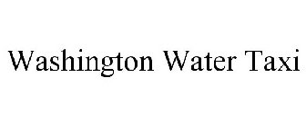 WASHINGTON WATER TAXI