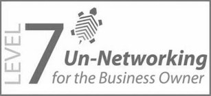 LEVEL 7 UN-NETWORKING FOR THE BUSINESS OWNER