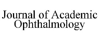 JOURNAL OF ACADEMIC OPHTHALMOLOGY