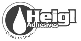 HEIGL ADHESIVES DROPS TO DRUMS