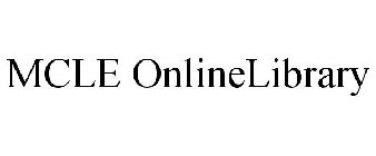 MCLE ONLINELIBRARY