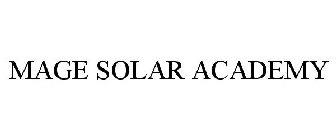 MAGE SOLAR ACADEMY