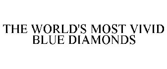 THE WORLD'S MOST VIVID BLUE DIAMONDS