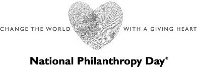 NATIONAL PHILANTHROPY DAY CHANGE THE WORLD WITH A GIVING HEART