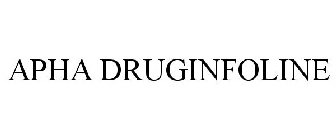 APHA DRUGINFOLINE