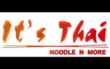 IT'S THAI NOODLE N MORE