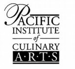 PACIFIC INSTITUTE OF CULINARY A·R·T·S