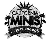CALIFORNIA MINIS...JUST ENOUGH