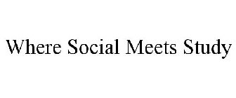 WHERE SOCIAL MEETS STUDY