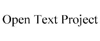 OPEN TEXT PROJECT