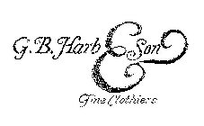 G.B. HARB & SON FINE CLOTHIERS