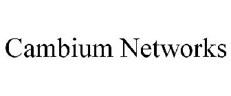 CAMBIUM NETWORKS