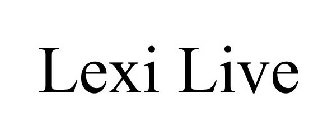 LEXI LIVE