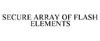 SECURE ARRAY OF FLASH ELEMENTS