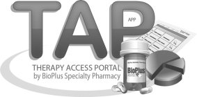 TAP APP THERAPY ACCESS PORTAL BY BIOPLUS SPECIALTY PHARMACY BIOPLUS SPECIALTY PHARMACY SPECIAL PHARMACY
