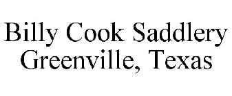 BILLY COOK SADDLERY GREENVILLE, TEXAS