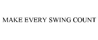 MAKE EVERY SWING COUNT