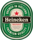 HEINEKEN EST. 1873 ORIGINAL RECIPE 12 FL. OZ. LAGER BEER BREWED IN HOLLAND PREMIUM QUALITY BREWED WITH PASSION FOR QUALITY DIPLOME D'HONNEUR AMSTERDAM 1883 TRADE MARK HORS CONCOURS MEMBRE DU JURY PARI