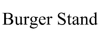 BURGER STAND