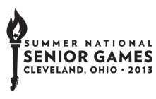 SUMMER NATIONAL SENIOR GAMES CLEVELAND, OHIO * 2013