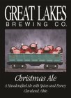 GREAT LAKES BREWING CO. CHRISTMAS ALE A HANDCRAFTED ALE WITH SPICES AND HONEY CLEVELAND, OHIO
