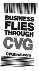 BUSINESS FLIES THROUGH CVG CVGFIRST.COM
