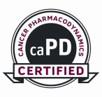 CANCER PHARMACODYNAMICS CAPD CERTIFIED