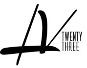 L V TWENTY THREE