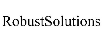 ROBUSTSOLUTIONS