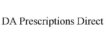 DA PRESCRIPTIONS DIRECT