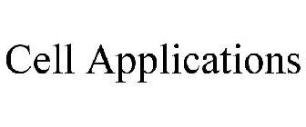 CELL APPLICATIONS, INC.