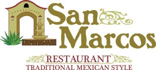 SAN MARCOS RESTAURANT TRADITIONAL MEXICAN STYLE