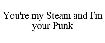 YOU'RE MY STEAM AND I'M YOUR PUNK