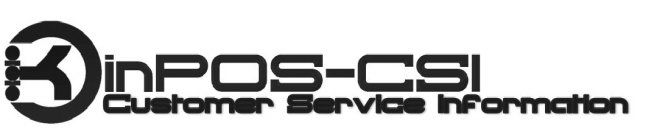 KINPOS-CSI CUSTOMER SERVICE INFORMATION