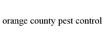 ORANGE COUNTY PEST CONTROL