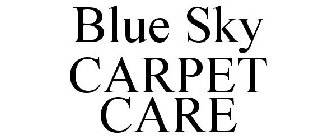 BLUE SKY CARPET CARE