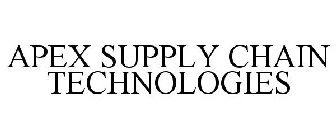 APEX SUPPLY CHAIN TECHNOLOGIES